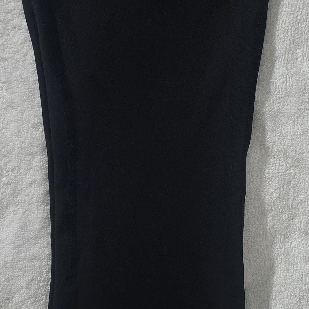 Black Women's Flare Yoga Stretch Leggings